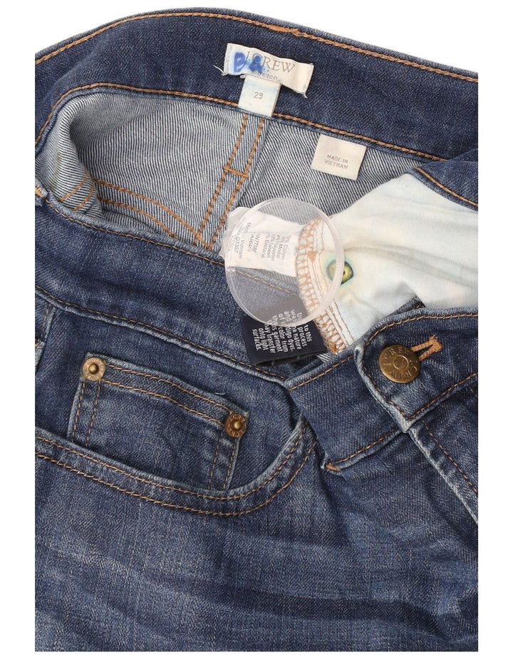 Jeans slim elasticizzati da donna J. Crew W29 L30 cotone blu navy