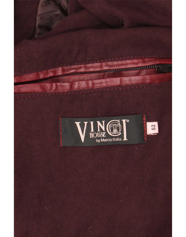 Cappotto in pelle da donna Vinci IT 52 2XL Bordeaux