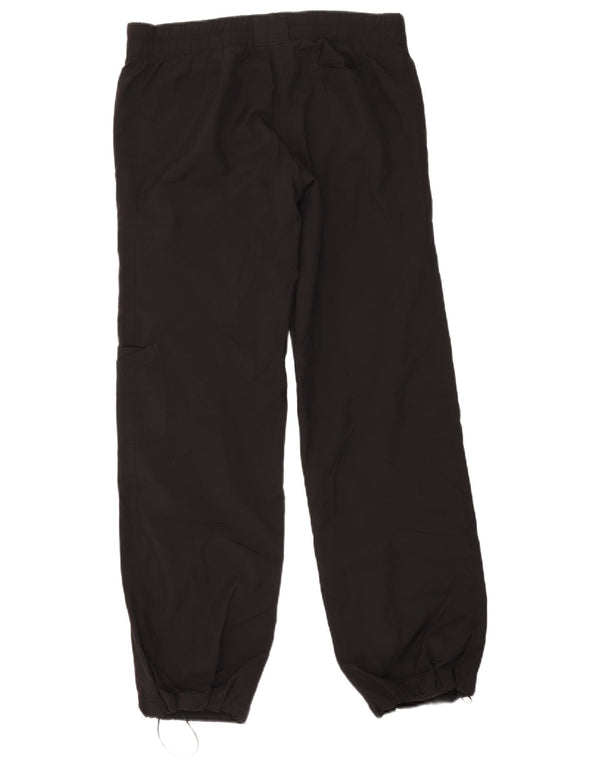 Pantaloni cargo da jogging da donna Puma UK 12 Medium W32 L33 Poliestere nero