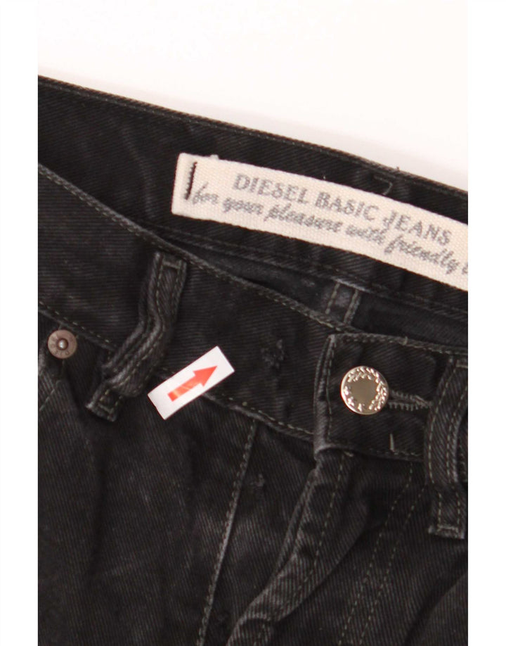 Jeans dritti da uomo Diesel Zathan W29 L32 cotone nero
