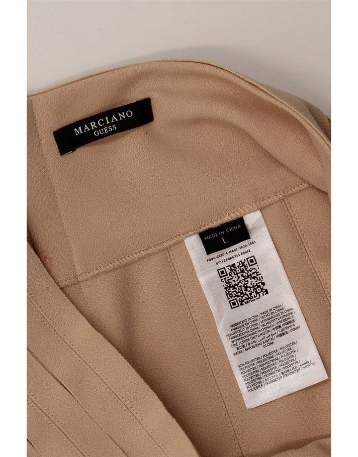Gonna tubino da donna Guess By Marciano grande W32 poliestere beige