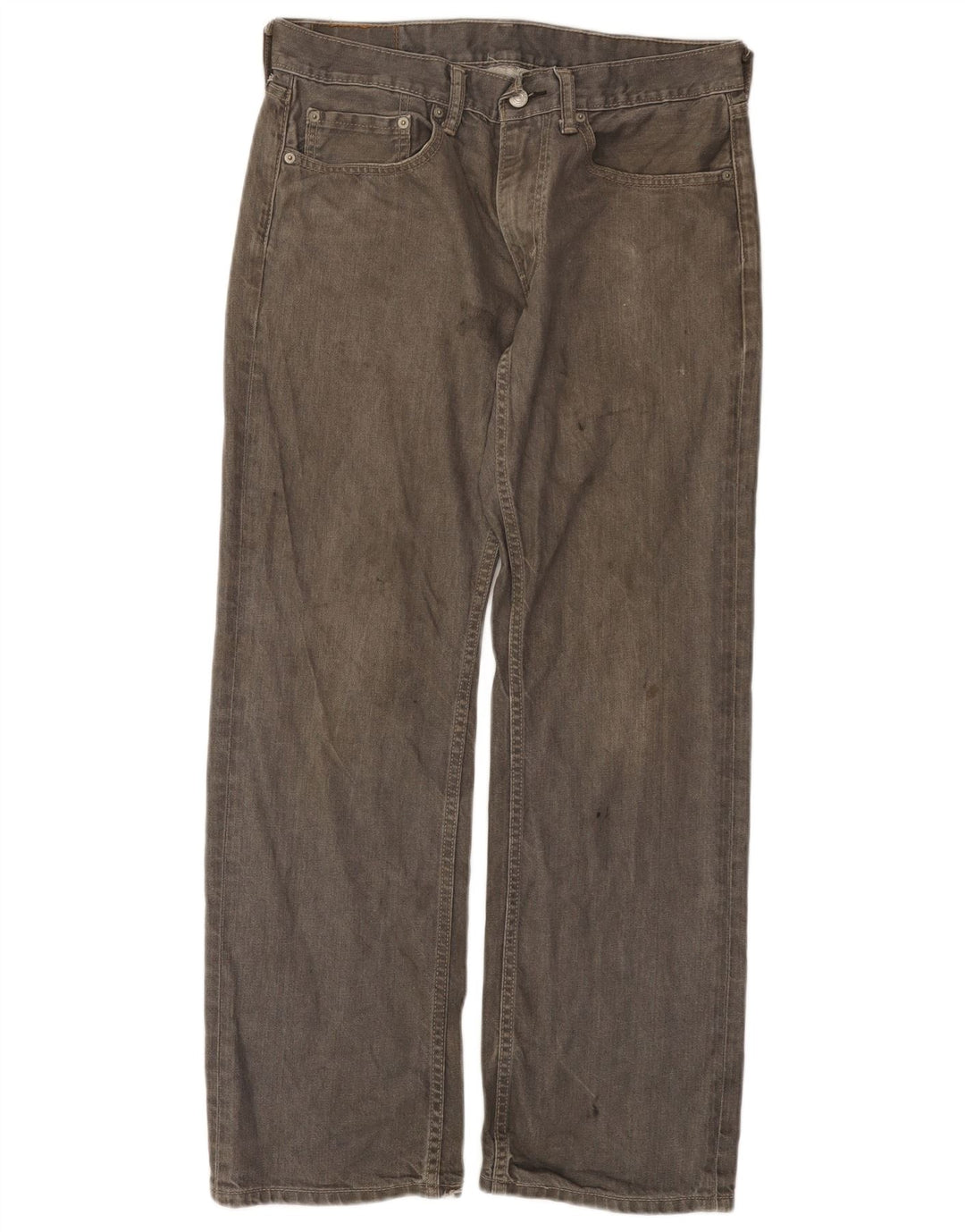 Levi's Uomo 559 Jeans dritti dalla vestibilità rilassata W32 L32 Grigi