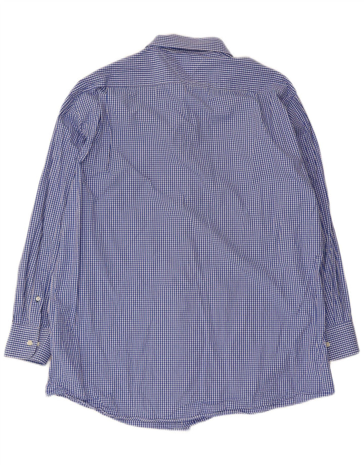 Camicia da uomo vestibilità regolare Tommy Hilfiger taglia 16 1/2 grande percalle blu