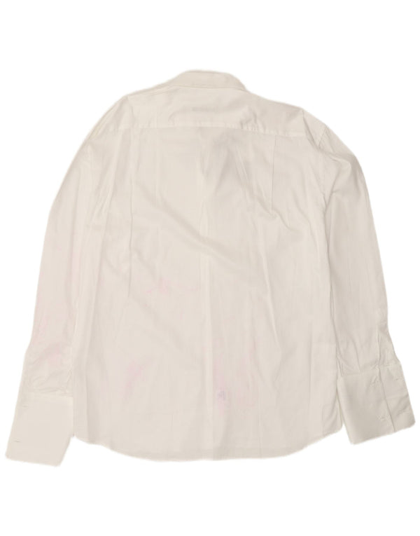 Camicia formale da uomo ROCCOBAROCCO Taglia 17 1/2 44 XL Bianca