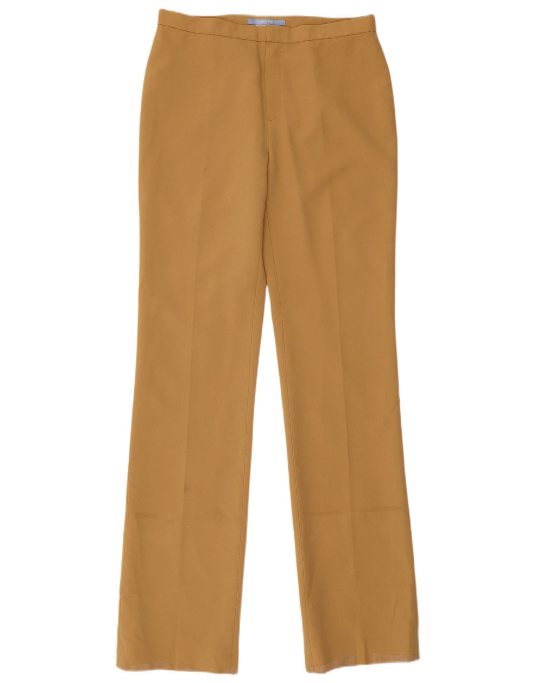 Pantaloni da abito dritti da donna Zara EU 40 Medium W30 L35 Poliestere beige