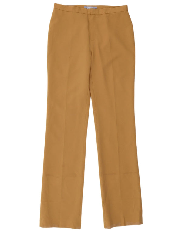 Pantaloni da abito dritti da donna Zara EU 40 Medium W30 L35 Poliestere beige