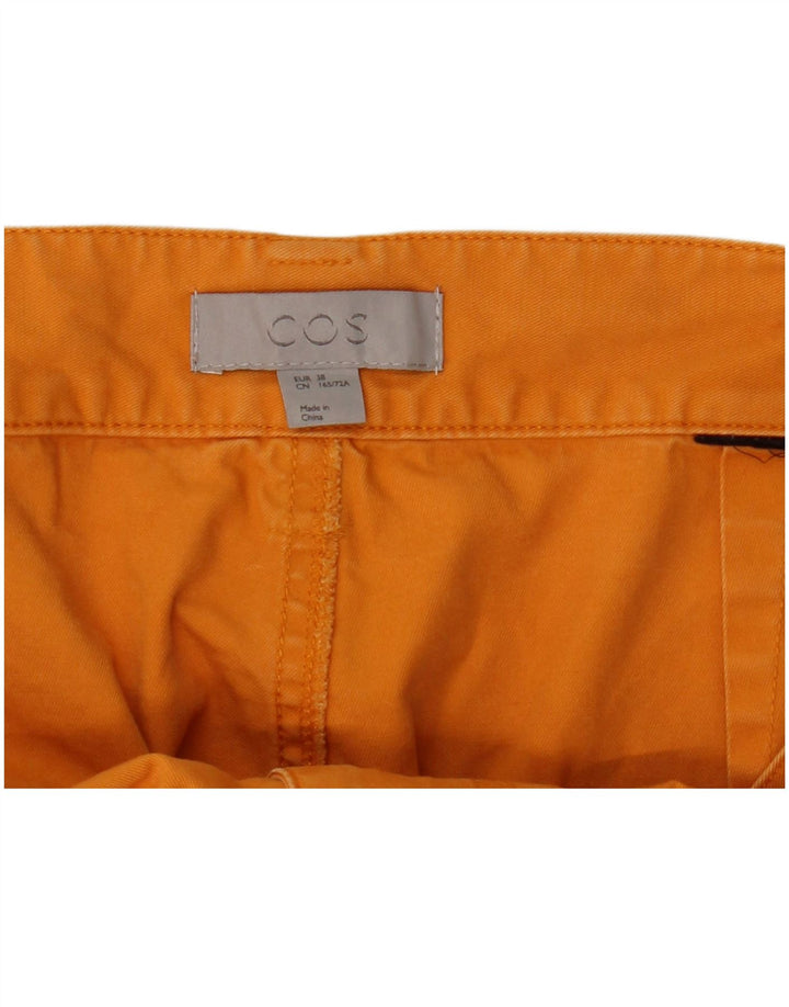 Pantaloni corti con pegging da donna Cos EU 38 Medium W32 L23 Giallo