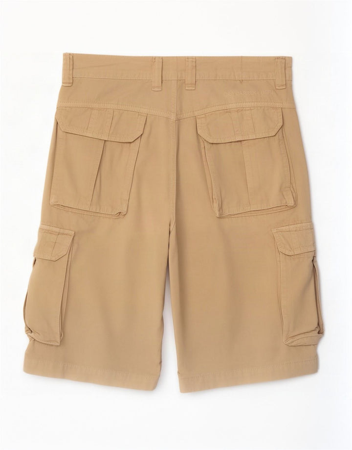 Pantaloncini cargo da uomo Carrera IT 46 Small W28 Cotone beige