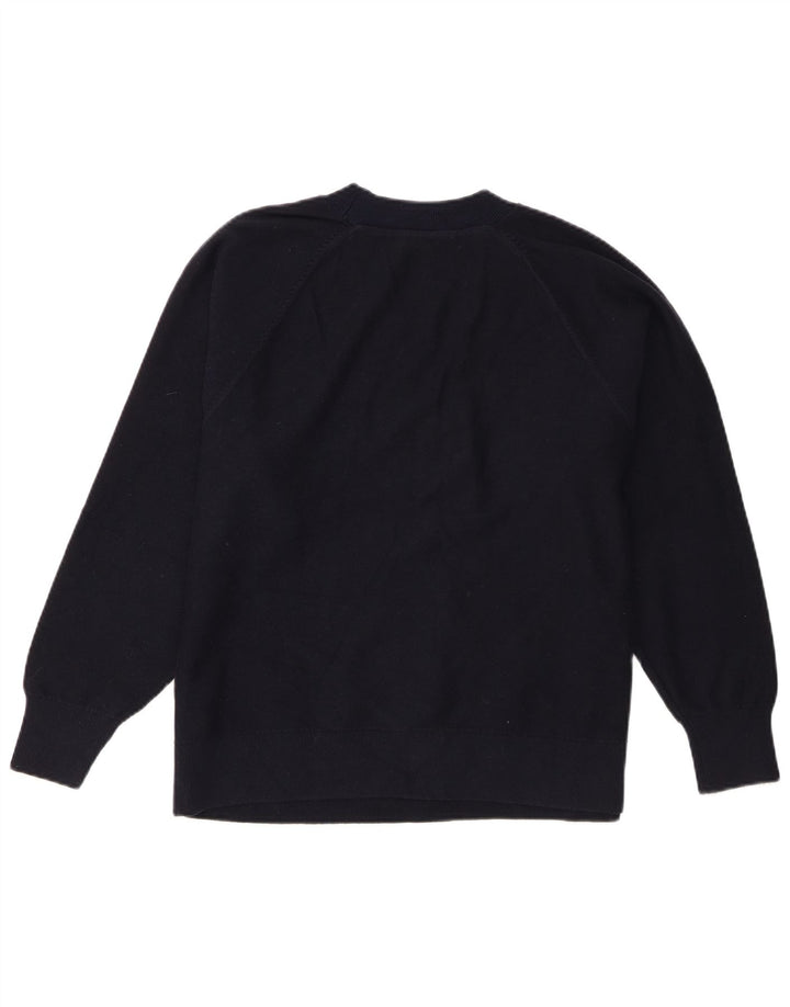 Maglione maglione girocollo da uomo Tommy Hilfiger grande color block blu navy