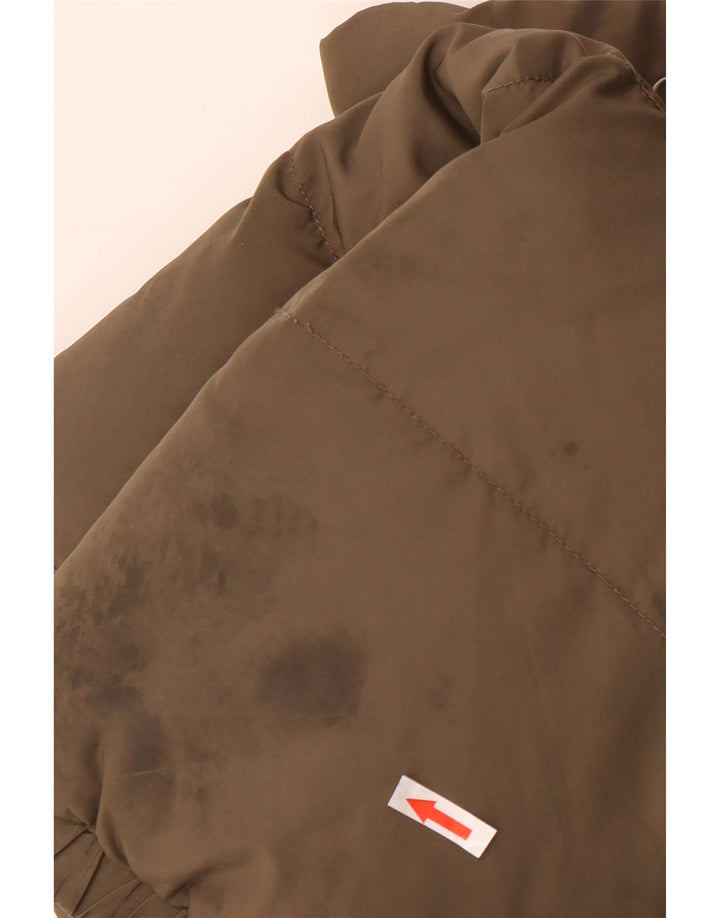 Giacca imbottita Columbia da uomo vestibilità ampia UK 36 Small Khaki
