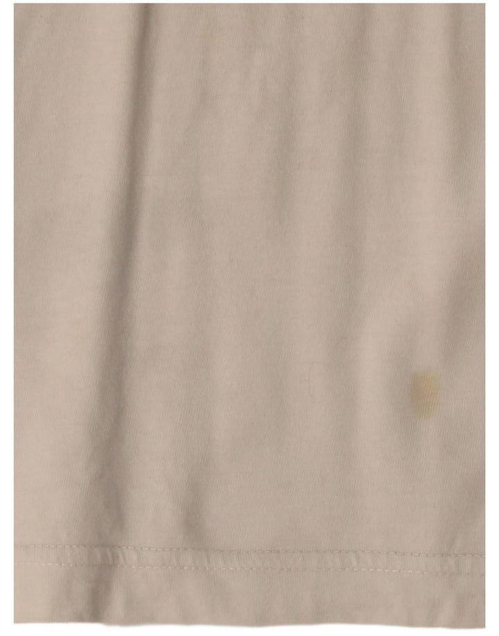 T-shirt grafica da uomo FILA Top grande in cotone color block bianco