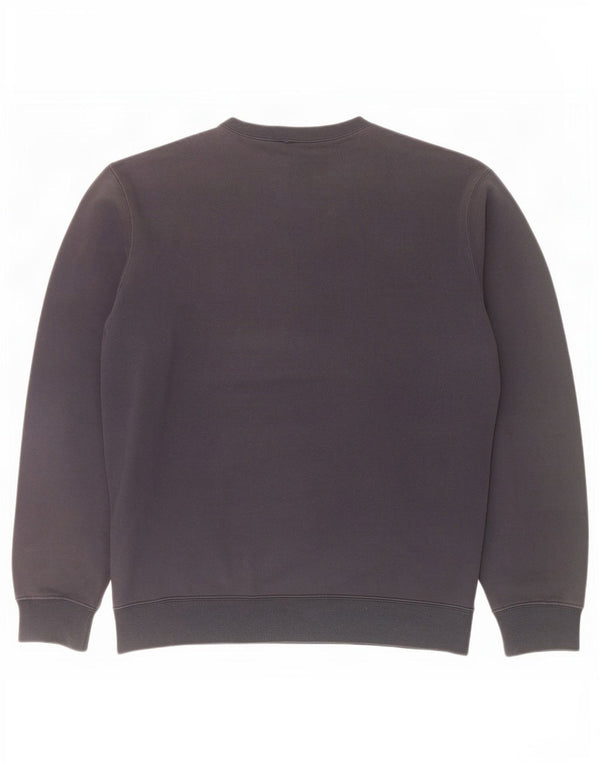 Felpa grafica da uomo Champion, maglione grande, cotone blu navy