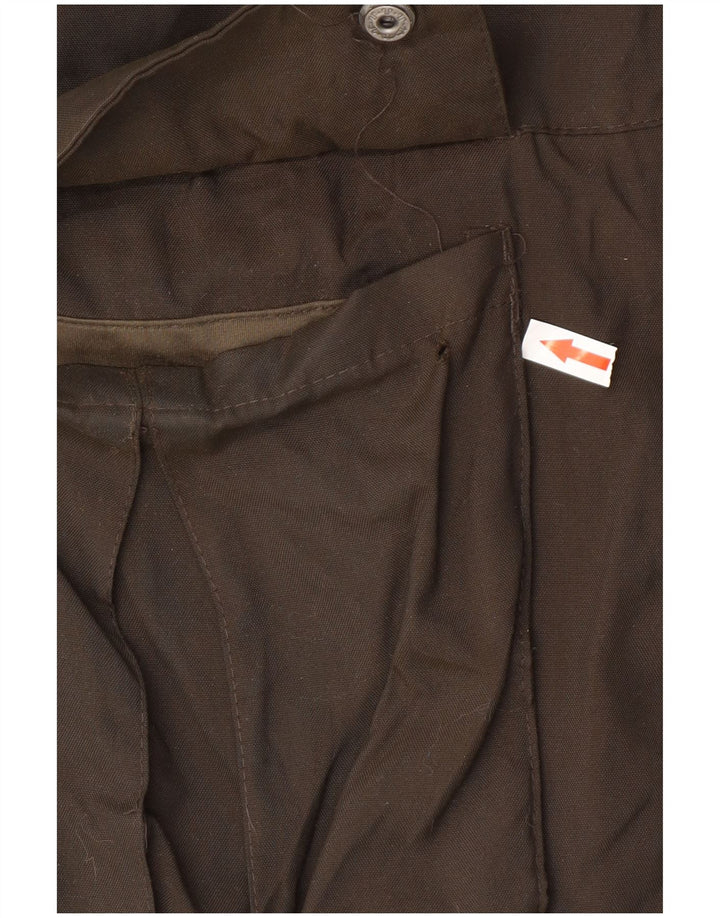 Giacca parka da uomo con cappuccio Mountain Warehouse UK 38 Nylon marrone medio