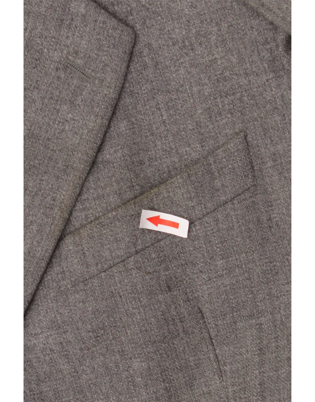 Giacca blazer da uomo a 3 bottoni Valentino UK 40 grande grigia