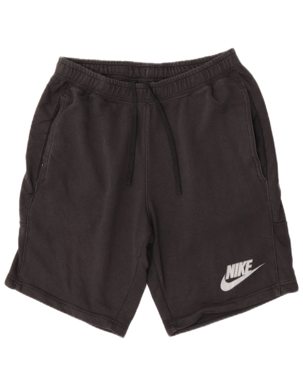 Pantaloncini sportivi grafici Nike da uomo medi W32 L9 cotone nero