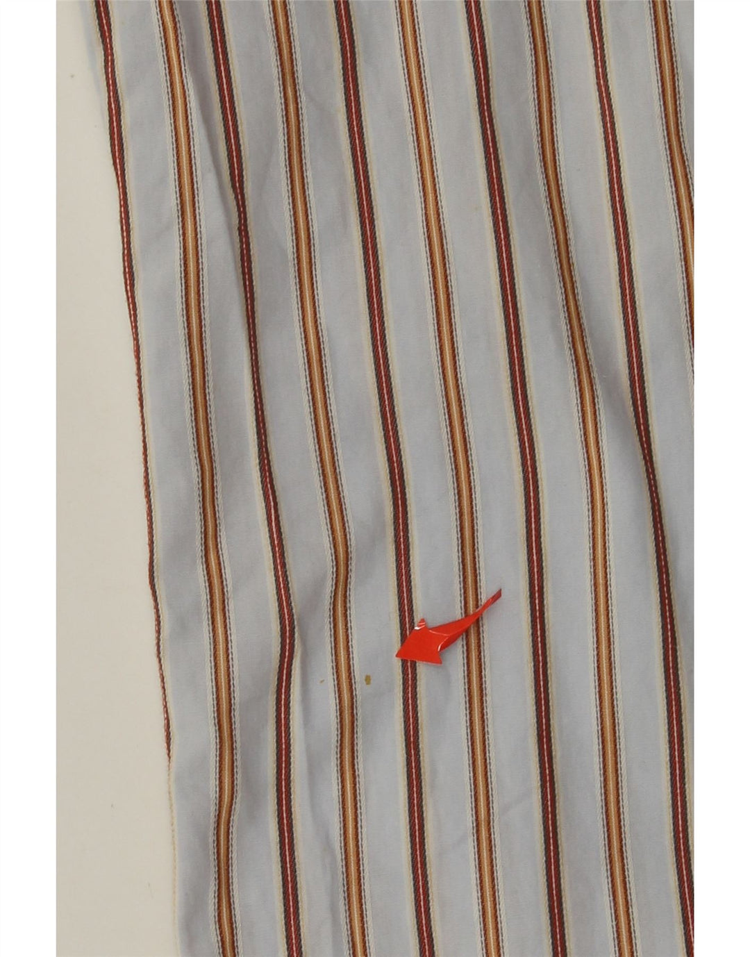 Camicia a maniche corte da uomo Camel Active XL in cotone a righe blu