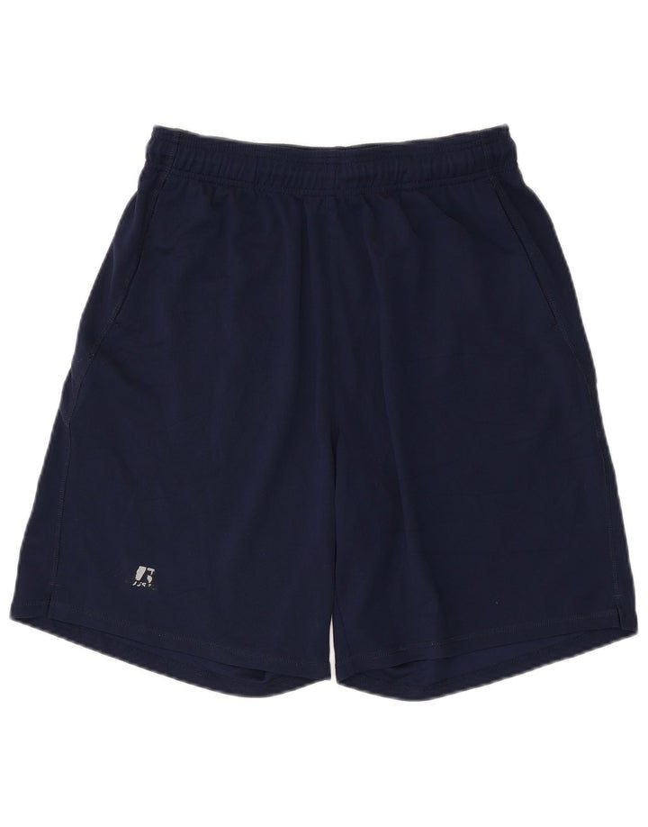 Pantaloncini sportivi Dri-Power da uomo Russell Athletic, grandi, in poliestere blu navy