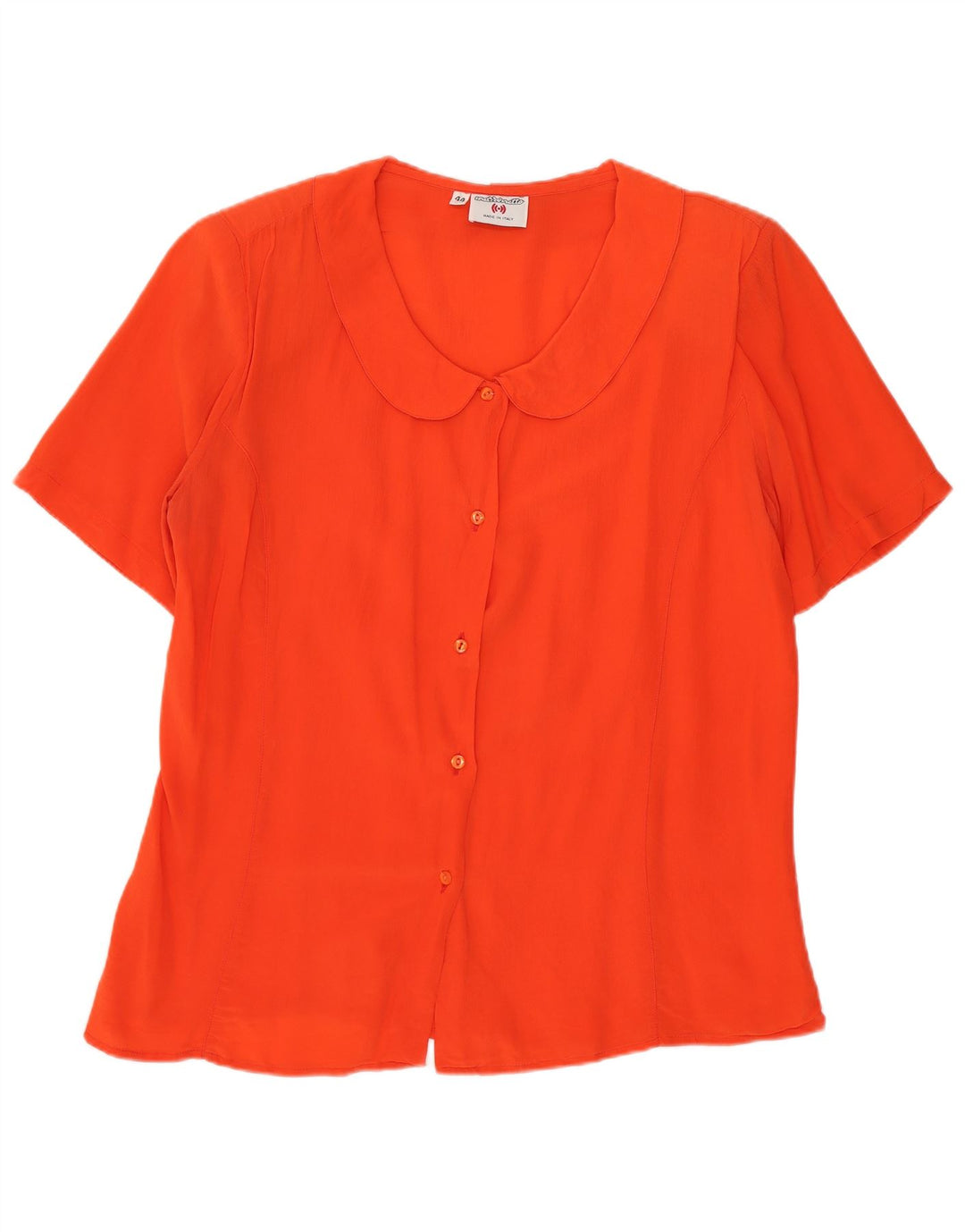 Camicetta Donna Manica Corta Mazzonetto IT 44 Arancione Medio