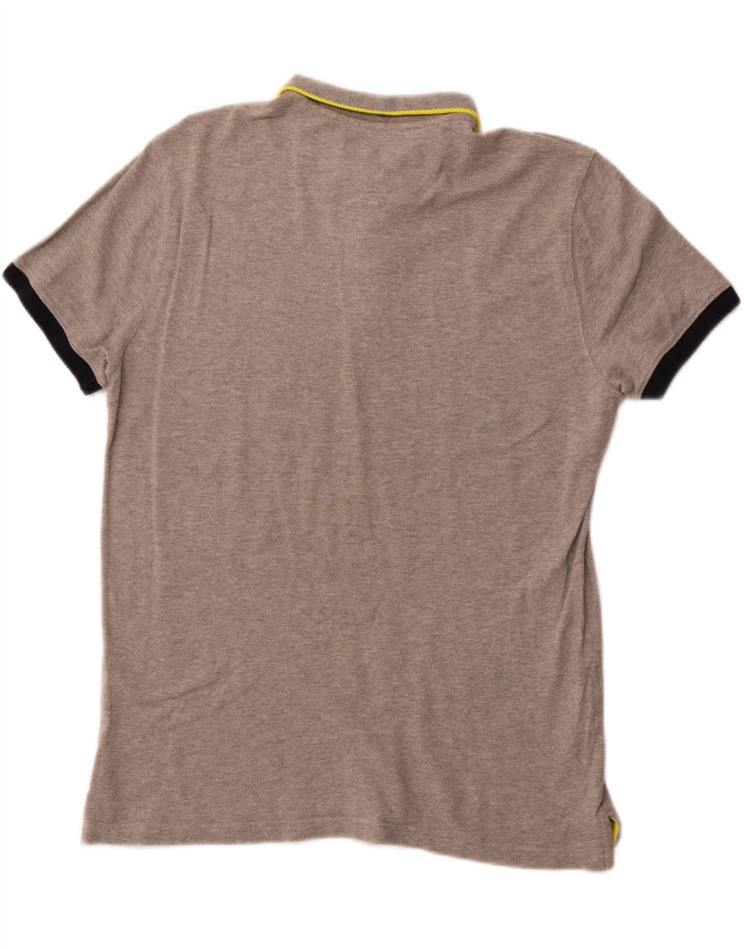 Polo MASSIMO DUTTI da uomo vestibilità casual grande grigia