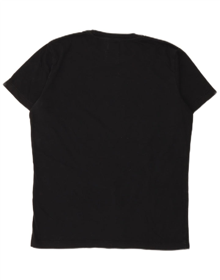 T-shirt grafica da uomo Diesel Top in cotone nero medio
