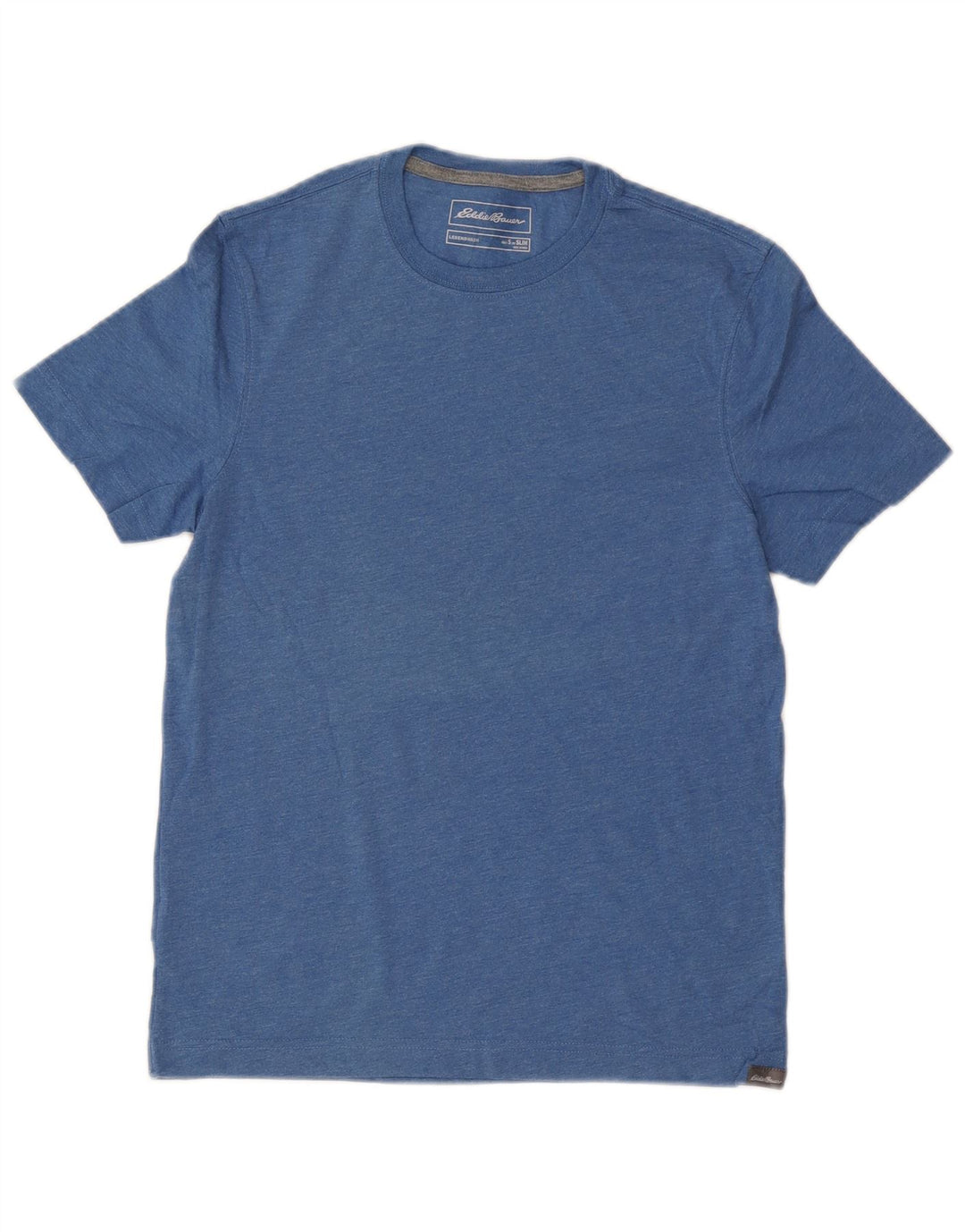 T-shirt da uomo slim fit EDDIE BAUER piccola in cotone blu