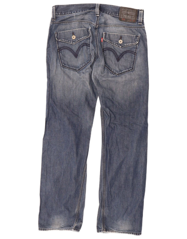 Levi's Uomo 514 Jeans dritti W32 L30 Cotone Blu