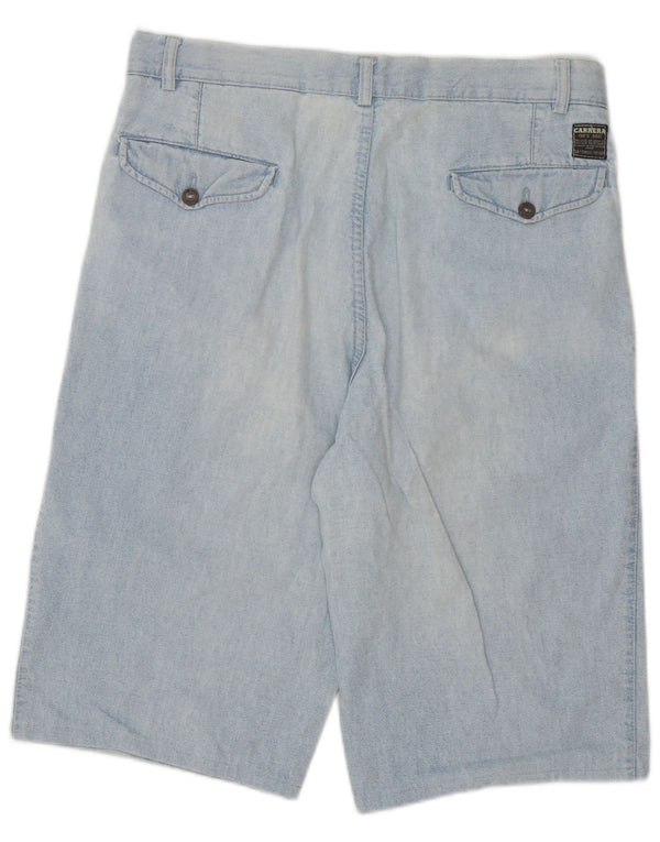 Pantaloncini di jeans con ancoraggio da uomo Carrera W32 Blu medio