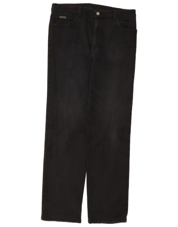 Jeans dritti da donna Calvin Klein Jeans W34 L31 cotone nero