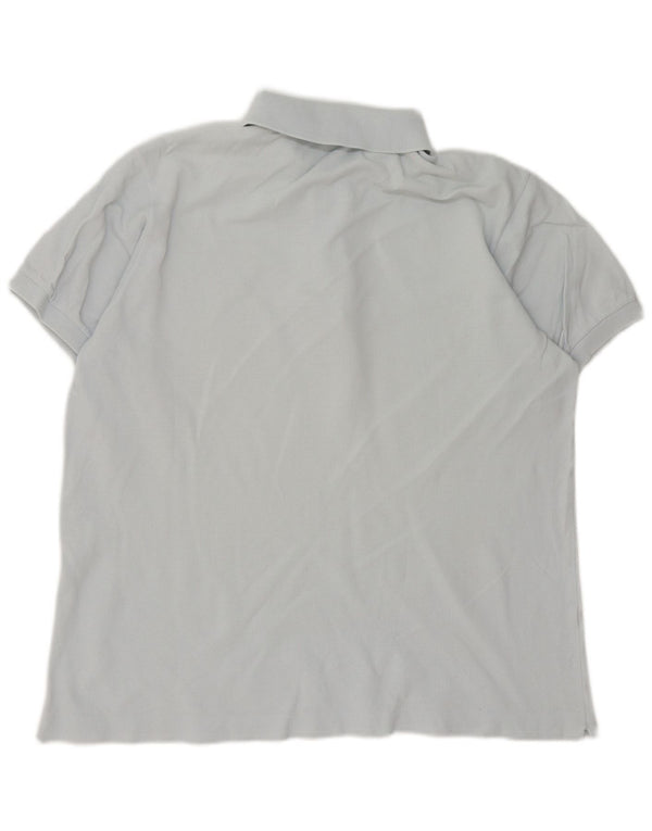 Polo da uomo Lacoste taglia 5 grande in cotone blu