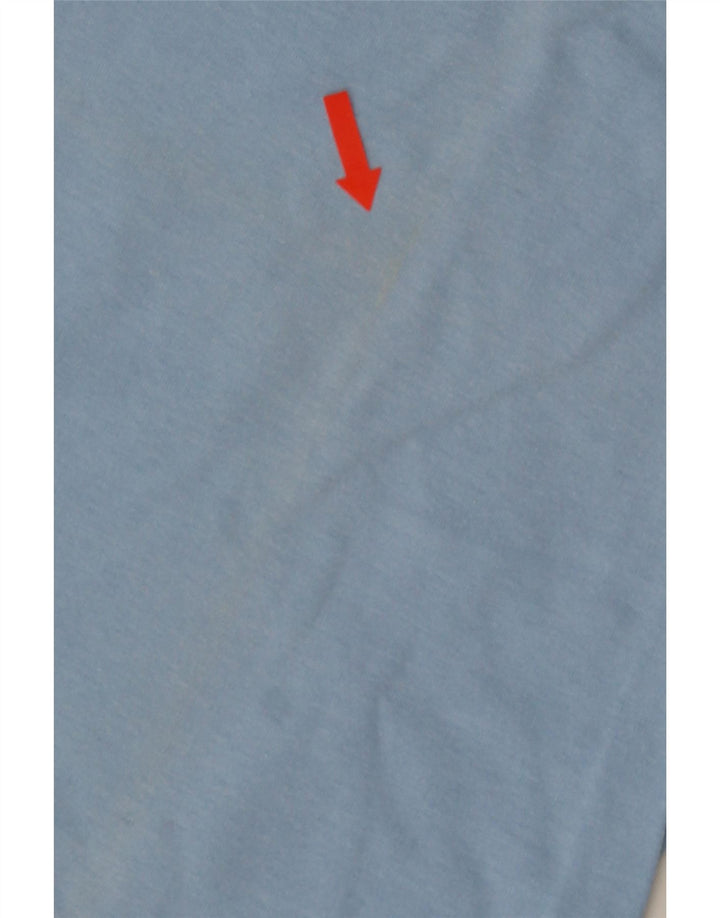 T-shirt grafica da uomo Champion Top grande blu