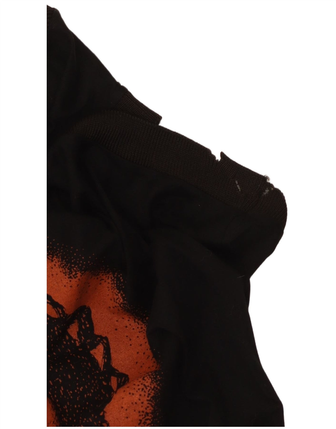 Abito a bolle grafico senza maniche da donna VINTAGE UK 14 medio nero