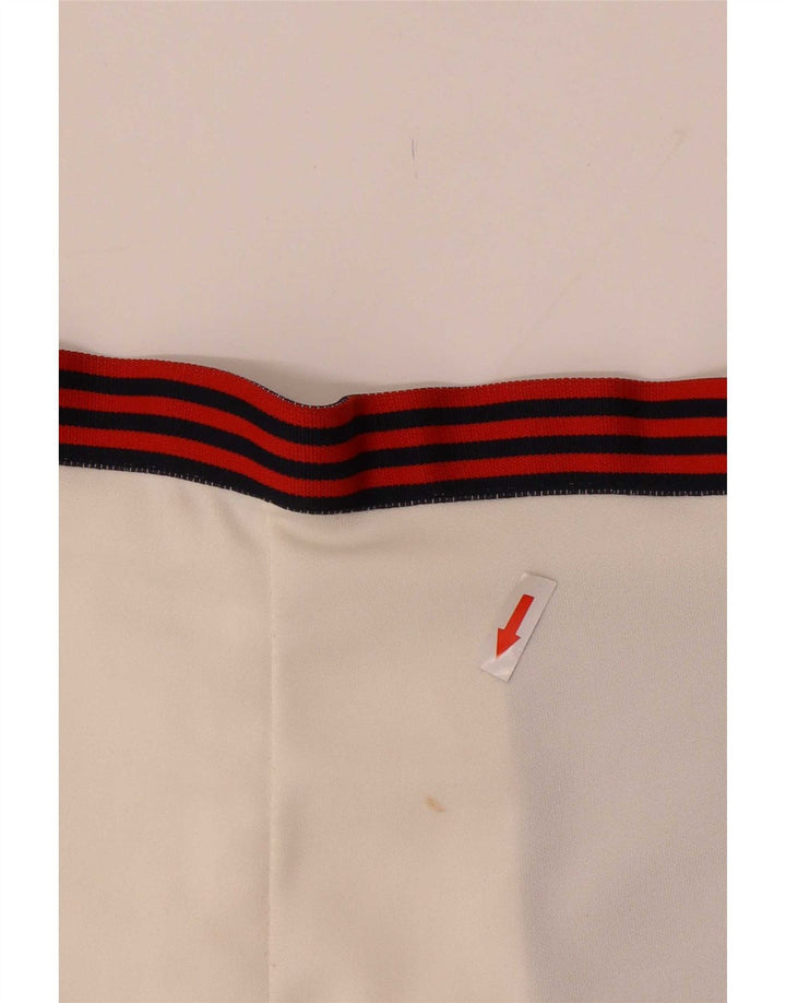 Pantaloncini chino da uomo Samar IT 54 2XL W34 Poliestere color block bianco