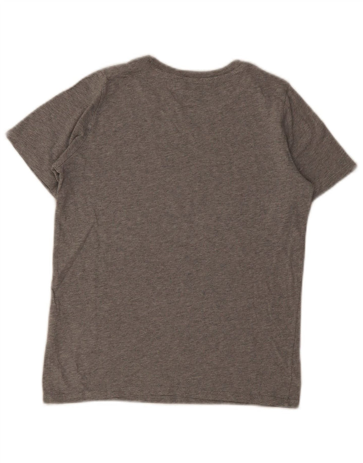 T-shirt grafica Nike da bambino con taglio atletico, 10-11 anni, cotone grigio medio