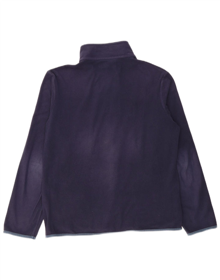 Giacca in pile da uomo KAPPA UK 42 XL Poliestere blu navy