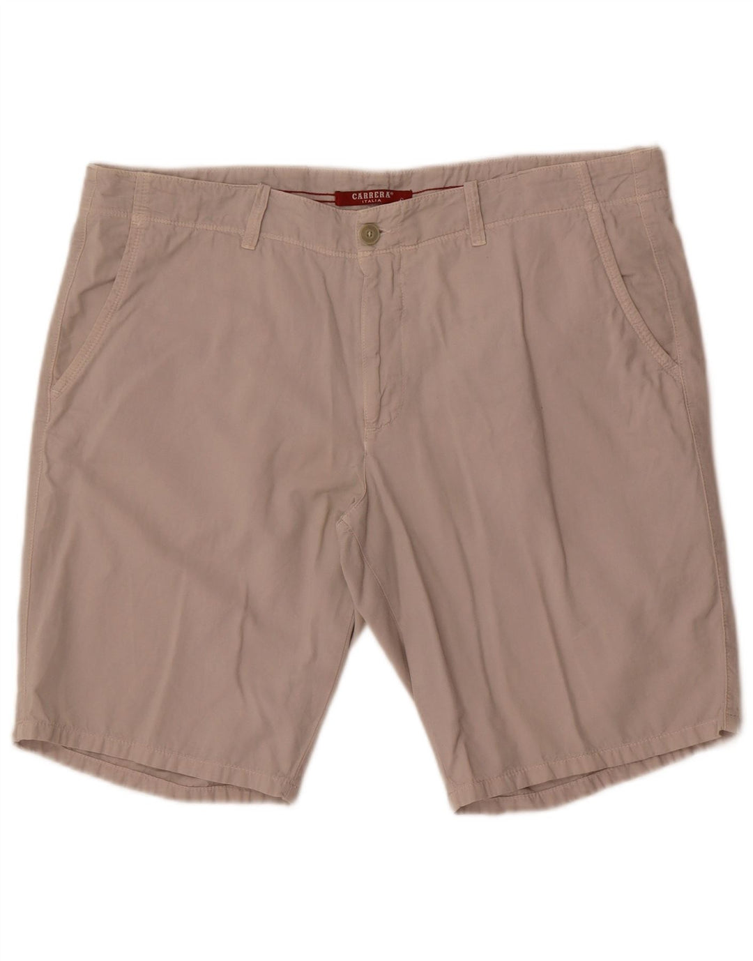 Pantaloncini chino da uomo Carrera IT 56 3XL W38 Cotone grigio