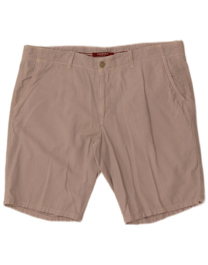 Pantaloncini chino da uomo Carrera IT 56 3XL W38 Cotone grigio