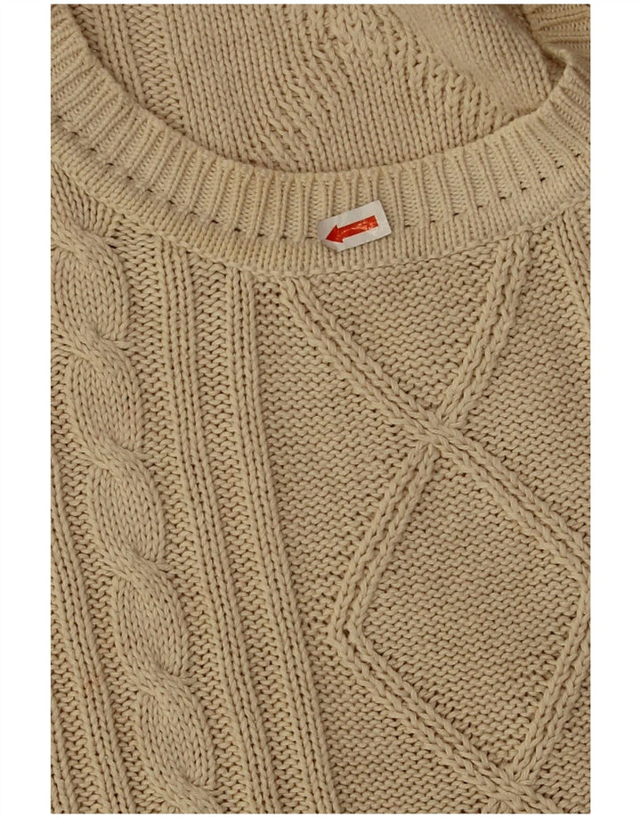 Maglione maglione girocollo da uomo Jockey grande beige