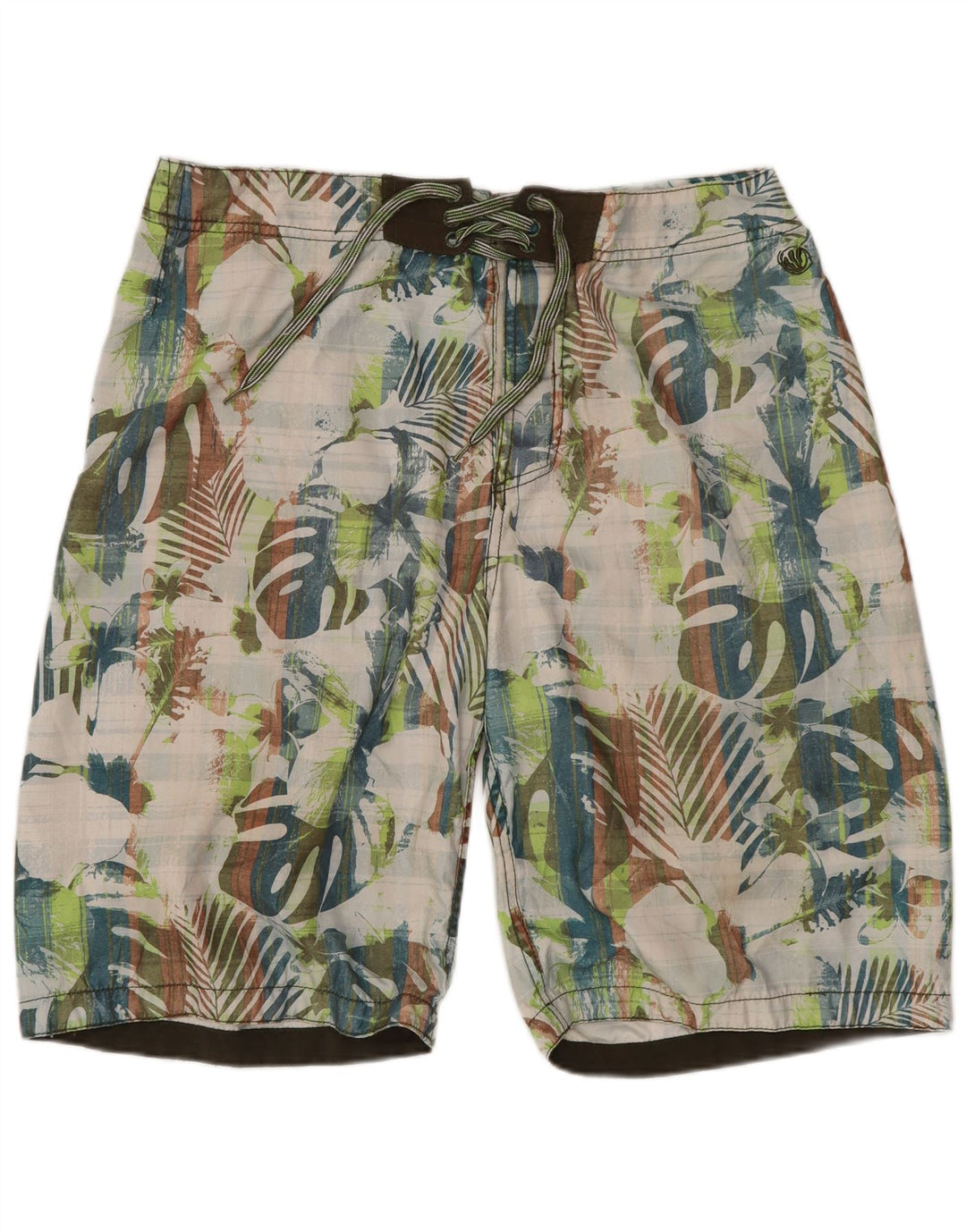 Pantaloncini da bagno da uomo Fat Face Grande poliestere floreale multicolore