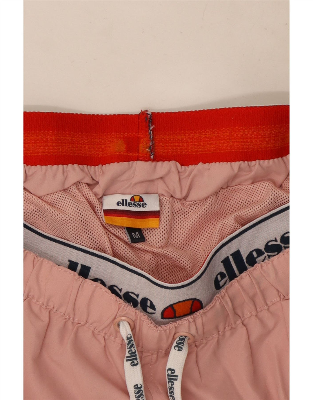 Pantaloncini da bagno grafici da donna Ellesse UK 12 Colore rosa medio