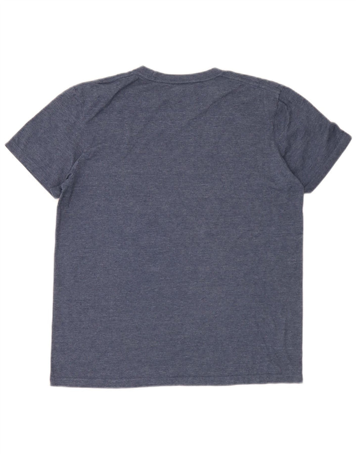 T-shirt Chuck Taylor da uomo Converse Top in cotone blu medio