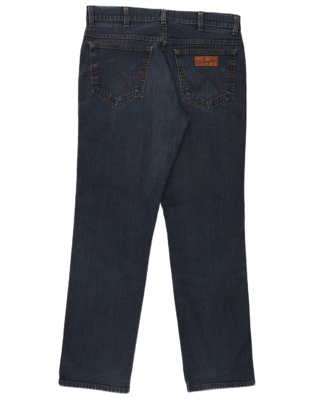 Jeans dritti da uomo Wrangler W34 L32 blu navy
