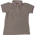 Polo KAPPA da donna UK 10 piccola grigia