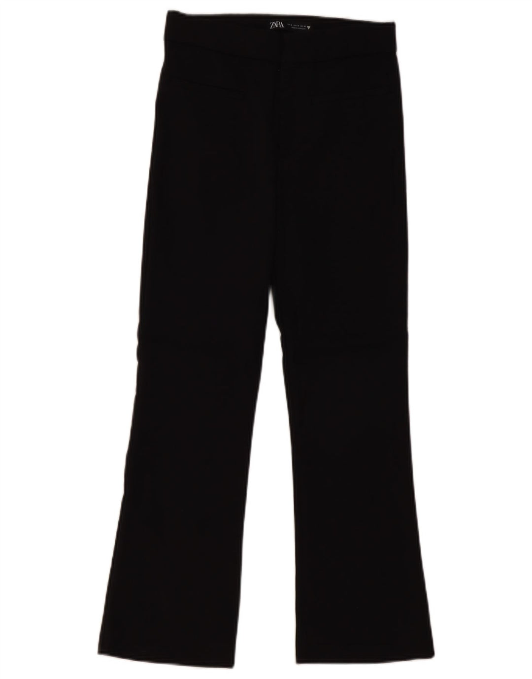 Pantaloni corti svasati da donna Zara medi W28 L25 neri