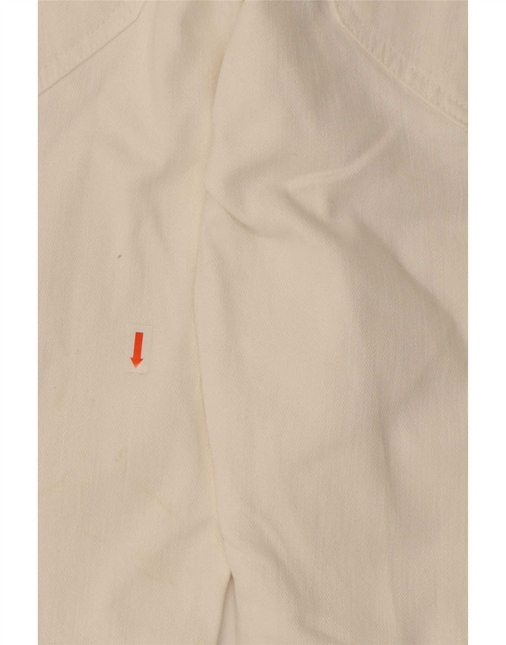 Jeans dritti Norma da donna Lee W31 L29 cotone bianco