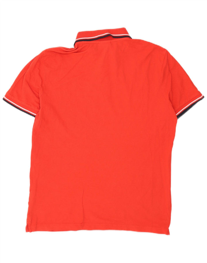 Polo Diadora Uomo XL Cotone Arancione