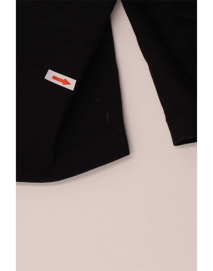 Pantaloncini chino da donna Tommy Hilfiger US 8 medi W32 cotone nero