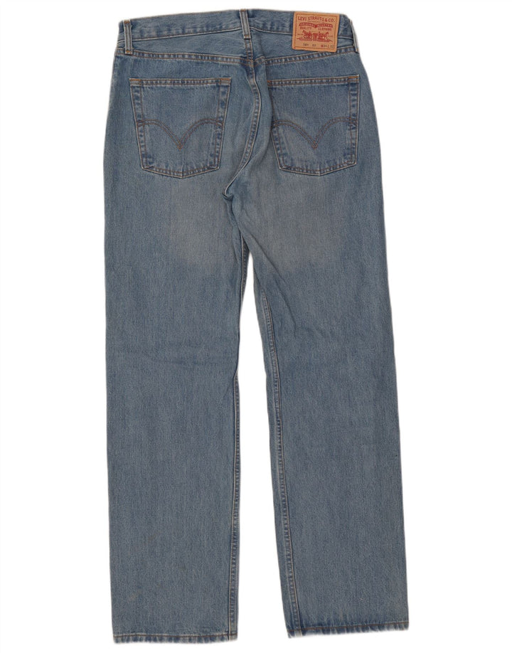 Levi's Uomo 581 Jeans dritti W34 L32 Cotone Blu