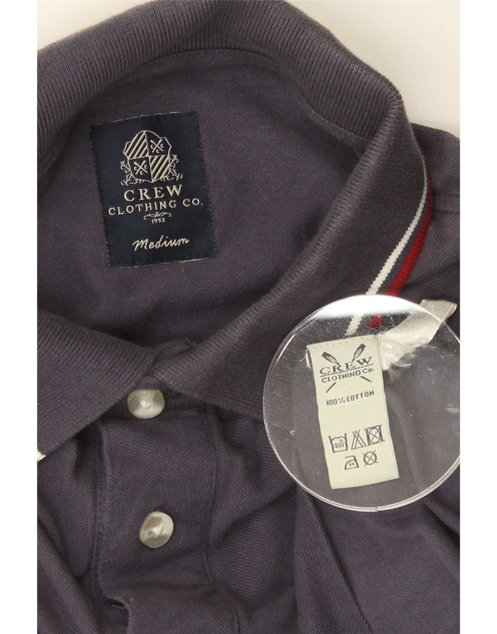 Crew Clothing Polo da uomo in cotone medio blu navy