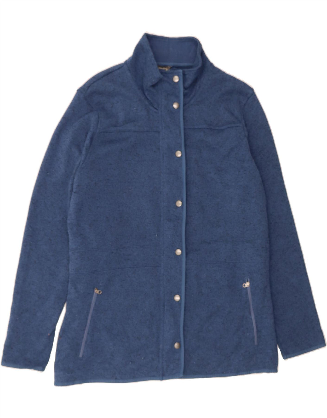EDDIE BAUER Womens Tracksuit Top Jacket UK 18 XL Navy Blue Polyester Vintage Eddie Bauer and Second-Hand Eddie Bauer from Messina Hembry 