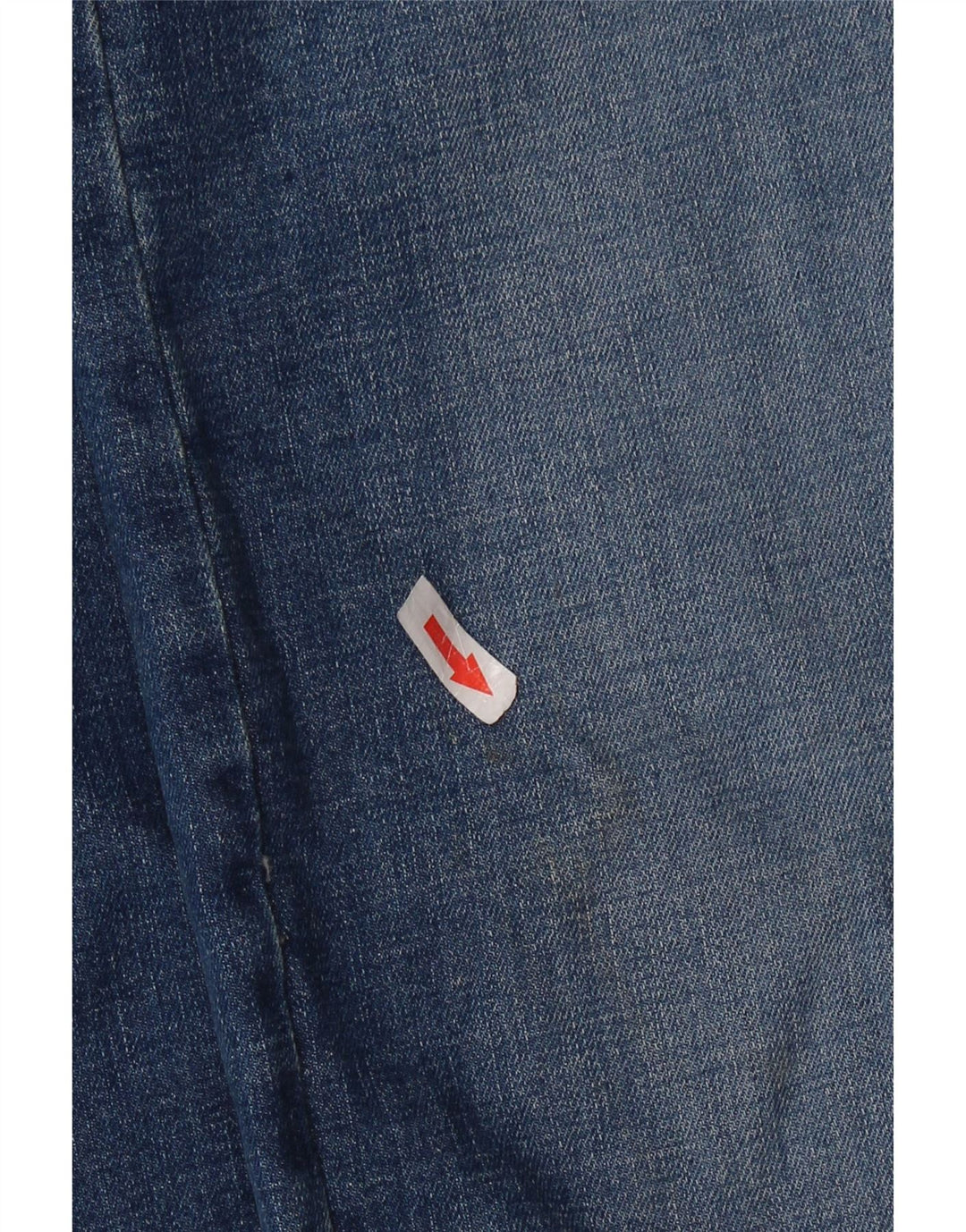 Jeans dritti da uomo WRANGLER W34 L30 cotone blu